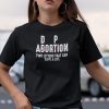 Adoption Not Abortion Pro Life Two Letters Can Save A Life Classic Shirt