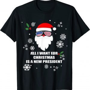 All I Want For Christmas Is A New President Christmas Pajama Classic Shirt