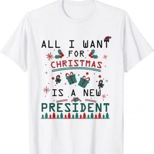 or Christmas Is A New President Christmas T-Shirt