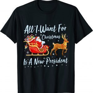 All I Want For Christmas Is A New President Xmas Biden Classic Shirt