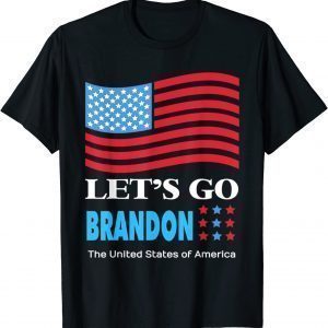 All I Want For Christmas Is This Let's Go Braden Brandon Usa Flag Classic Shirt