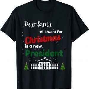 All I want for Christmas is a new president Vintage Sweater Unisex Shirt