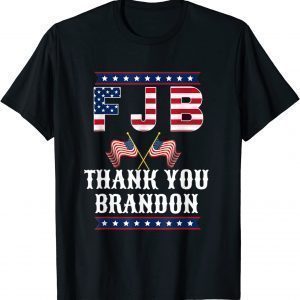American Flag Thank You Brandon Classic Shirt