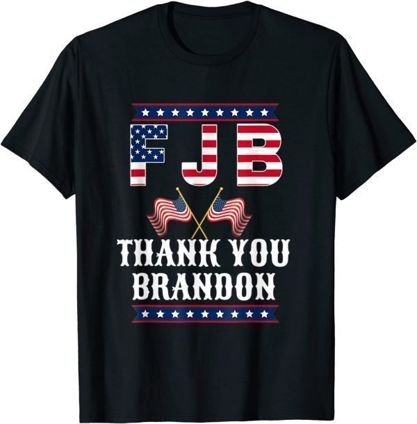 American Flag Thank You Brandon Classic Shirt