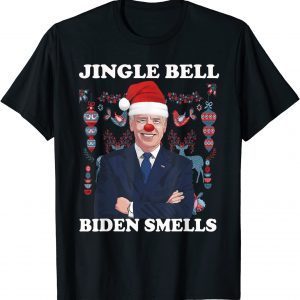 Anti Biden Jingle Bells Biden Smells Ugly Christmas Sweater Classic Shirt