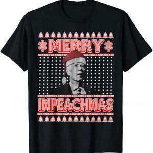 Anti Biden Ugly Christmas Sweater Merry Impeachmas 2022 Shirt