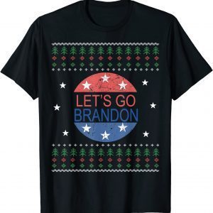 Anti Bien Let's Go Brandon Trump Ugly Christmas Sweater Limited Shirt