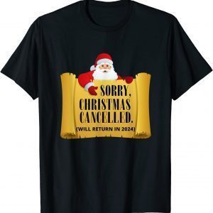 Anti-Democrat Santa Claus Political Christmas Message 2021 Shirt