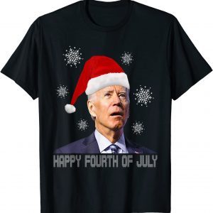 Anti Joe Biden Happy 4th of July Merry Christmas 2021 Shirt