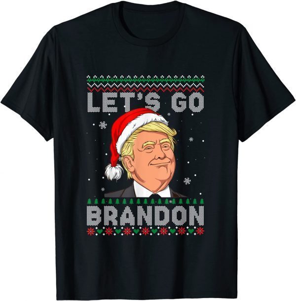 Anti Joe Biden Let's Go Brandon Trump Ugly Christmas Sweater Classic Shirt