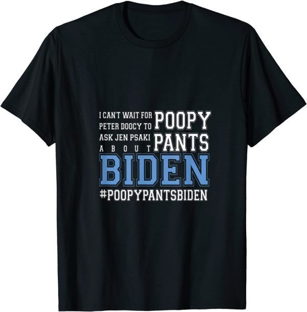 BFD Poopy Pants Biden HNY 2022 President Politics Christmas Classic Shirt