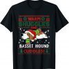 Basset Hound Christmas Pajama Ugly Christmas Sweater Gift Shirt