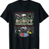BattleBots Christmas It's Robot Fighting Time Ugly Sweater T-Shirt
