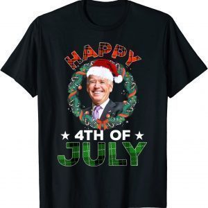 Biden Christmas Happy Fourth Of July 2021 Shirt