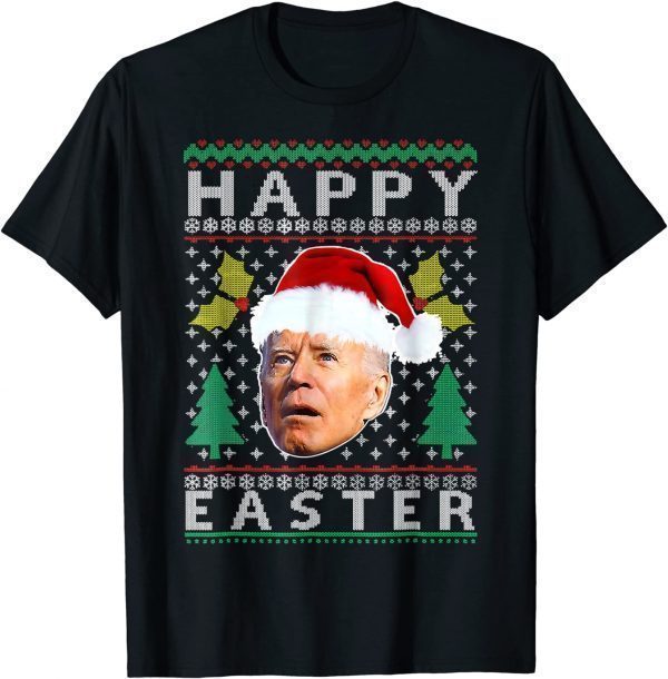 Biden Happy Easter Ugly Sweater Christmas Pajama Xmas Classic Shirt