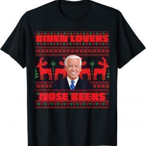 Biden Lovers Nose Beers 2022 Shirt