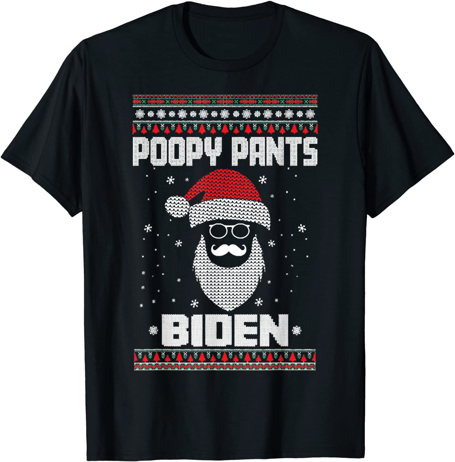 Biden Poop Poo-py Pants Ugly Sweater Christmas Classic Shirt