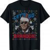 Biden Ugly Christmas Sweater Party Let's Go Brandon 2021 Shirt