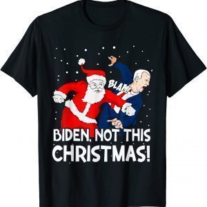 BidenSanta Anti President Joe Biden Joke Humor Christmas Classic T-Shirt