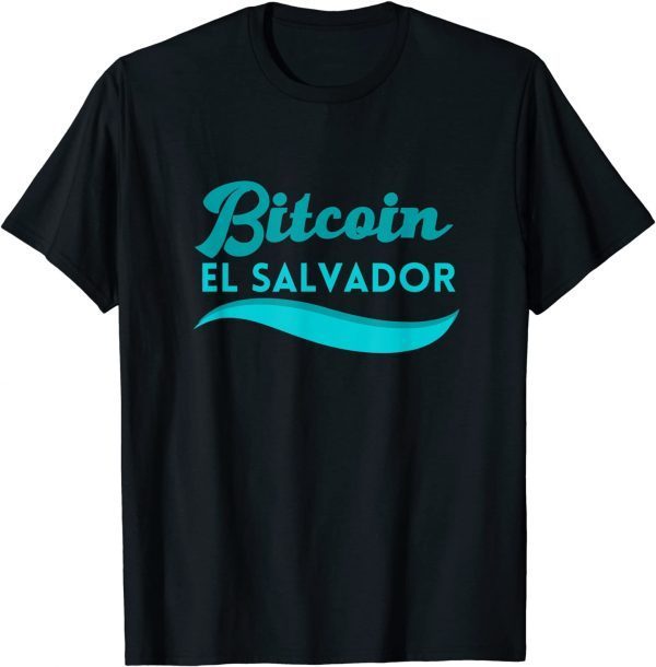 Bitcoin El Salvador Cryptocurrency 2021 T-Shirt