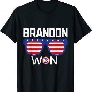 Brandon Won Anti Trump Pro Biden President Classic Shirt