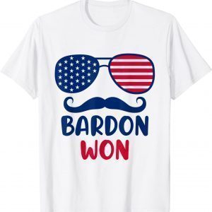 Brandon Won Sunglasses US Flag T-Shirt