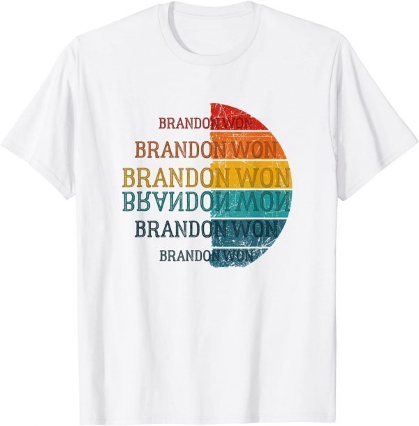 Brandon Won Thank You Brandon Vintage Gift Shirt