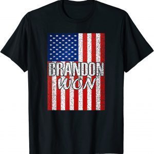 Brandon Won US Flag Pro Biden Classic Shirt