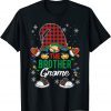Brother Gnome Buffalo Plaid Matching Family Christmas 2021 Shirt