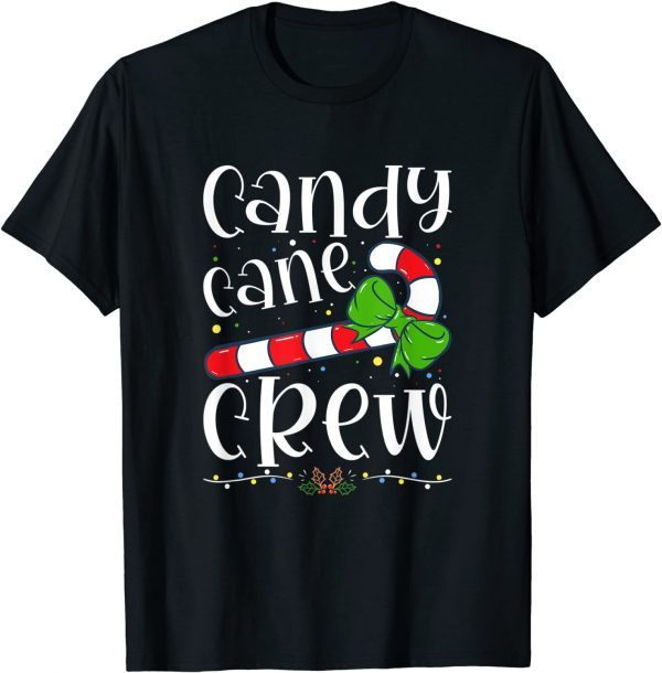 Candy Cane Crew Christmas Candy Lover X-mas T-Shirt