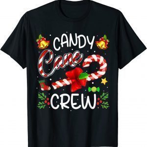 Candy Cane Crew Christmas Candy Lover Xmas Limited Shirt