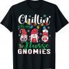 Chillin With My Registered Nurse Xmas Gnomies Light Limited Shirt