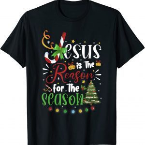 Christian Jesus The Reason Christmas Stocking Stuffer Classic Shirt