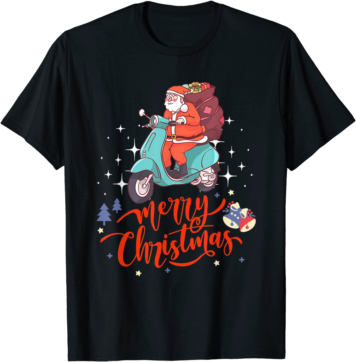 Christmas 12/24 Christmas Tree Holy Night Santa Claus Classic Shirt