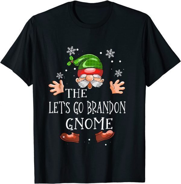 Christmas 2021 Let's Go Branson Brandon Gnome Christmas Classic Shirt
