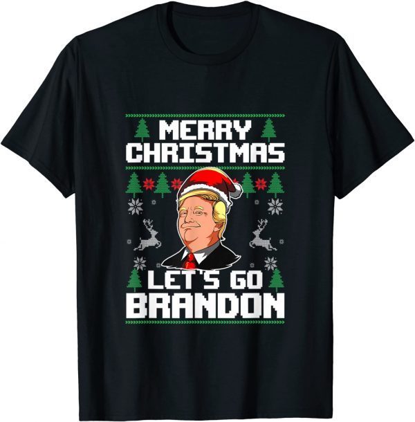 Christmas 2022 Let's Go Branson Brandon Anti Liberal Xmas 2022 Shirt