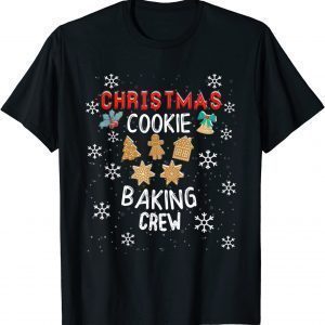 Christmas Cookie Baking Crew Pajama Xmas Cookie Exchange Classic Shirt