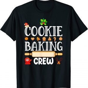 Christmas Cookie Baking Crew Pajamas Family Xmas 2021 Shirt