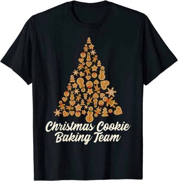 Christmas Cookie Baking Team Costume Xmas Cookie Tree Classic T-Shirt