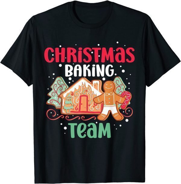 Christmas Cookie Baking Team Family Xmas Pajamas T-Shirt