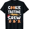 Christmas Cookie Tasting Crew Matching Pajama Family Classic Shirt