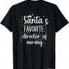 Christmas Cool Santa Director of Nursing Classic Shirt