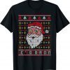 Christmas Let's Go Brandon Santa Claus Ugly Sweater 2021 Shirt