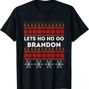 Christmas Lets Ho Ho Go Brandon Ugly Sweater's 2021 Shirts