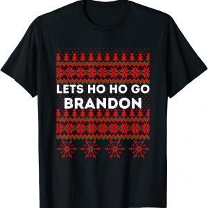 Christmas Lets Ho Ho Go Brandon Ugly Sweater's 2021 Shirt
