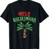 Christmas Mele Kalikimaka Palm Tree Hawaiian Lights In July Classic Shirt