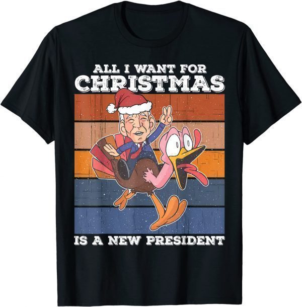 Christmas New President Chant Impeach Biden 46 Limited Shirt