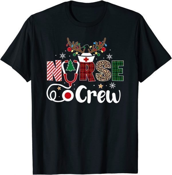 Christmas Nurse Crew Christmas T-Shirt