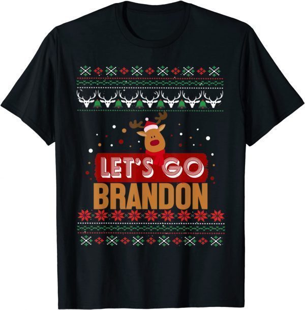 Christmas Ugly Sweater Let's Go Brandon Anti Joe Biden 2021 Shirt
