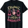 Christmas With My Gnomies Cute Christmas Gnome T-Shirt